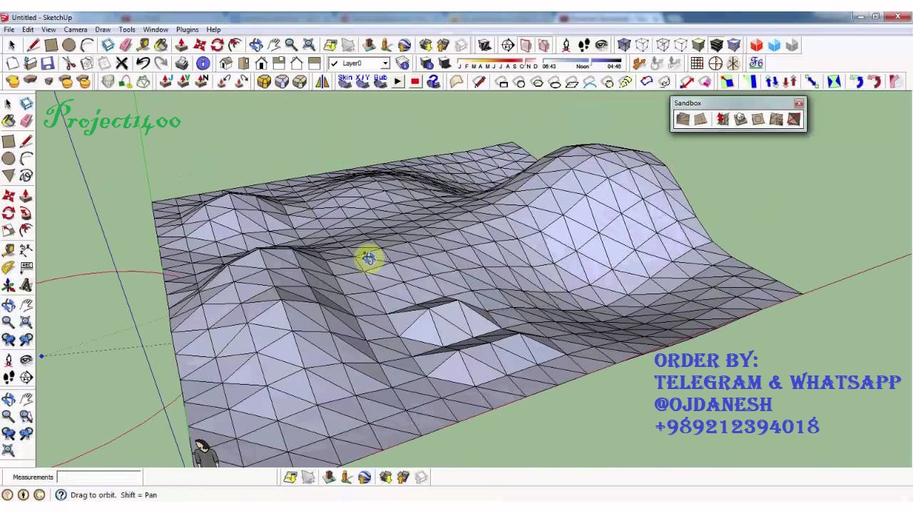 SketchUp Project Order